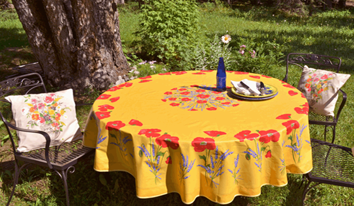 Coated Tablecloth Etsy