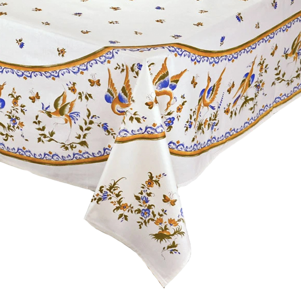French Coated Tablecloth Collection "Moustiers"